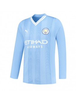 Manchester City Replika Hemmakläder 2023-24 Långärmad